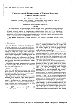 Thermodynamic Enhancement of Nuclear Reactions in Dense