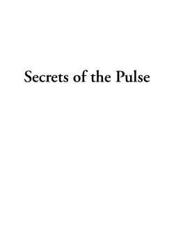 Secrets of the Pulse - The Ayurvedic Institute