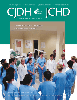 Canadian Journal of Dental Hygiene v44n2