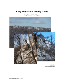 Long Mountain Climbing Guide