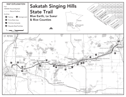 Sakatah State Trail Map