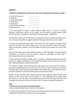 EXERCISES I. Match the following items and the