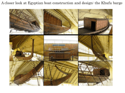 the Khufu barge