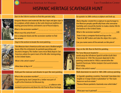 Hispanic Heritage - Smithsonian American Art Museum