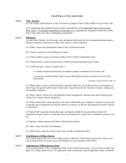 chapter 6-12 fuel delivery - Colville Business Council