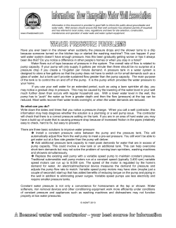 Have you ever been in the shower when suddenly the pressure