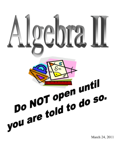 March 24, 2011 - Wake Technical Community College