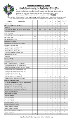 Su upply Re Yennad equirem don Ele ments f ementar for Sep ry