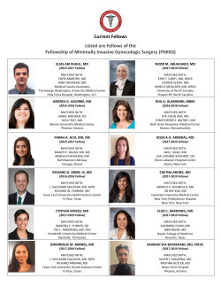 Current Fellows
