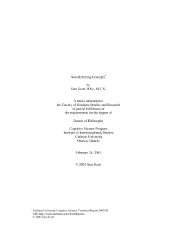 Non-Referring Concepts