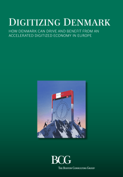 Digitizing Denmark