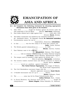emancipation of asia and africa - mt