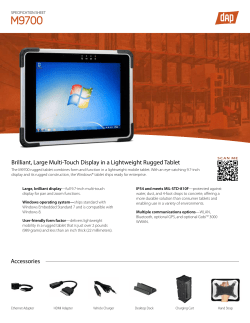 DAP M9700-Specifications