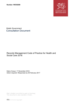 Consultation Document - Consultations | GOV.WALES