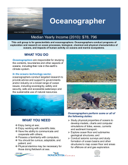 Oceanographer 10-30