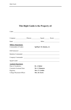 This Right Guide is the Property of