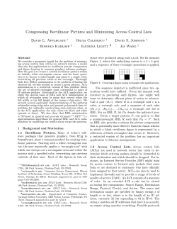 Compressing Rectilinear Pictures and Minimizing Access Control Lists