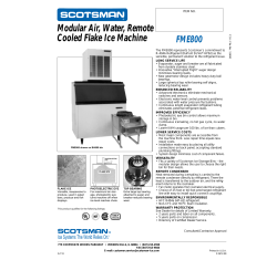 Modular Air, Water, Remote Cooled Flake Ice Machine