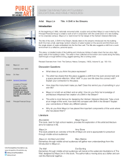 Lesson Plan - Greater Des Moines Public Art Foundation