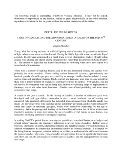 The following article is copyrighted @2008 by Virginia Mescher. It