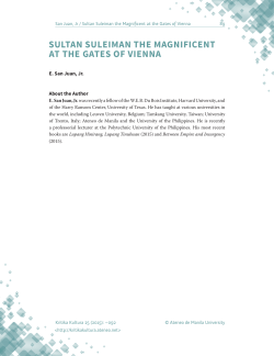 sultan suleiman the magnificent at the gates of vienna