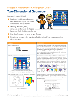 Unit 5 - The Math Learning Center