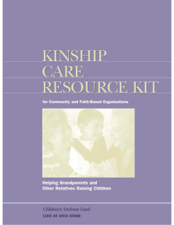kinship care resource kit kinship care resource kit