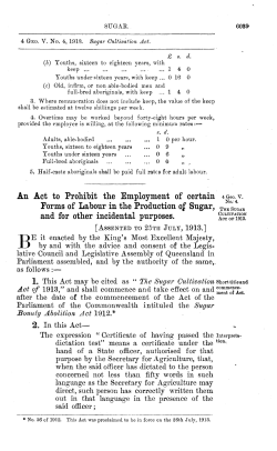 An Act to Prohibit the Employment of certain Forms of