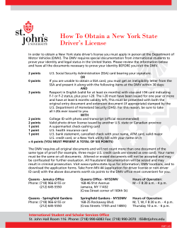 Get a NYS Drivers License