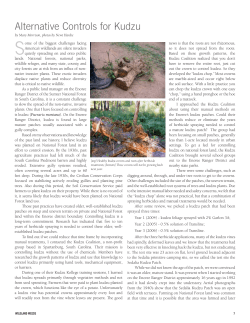 alternative Controls for Kudzu - SE-EPPC