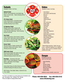our catering menu here.