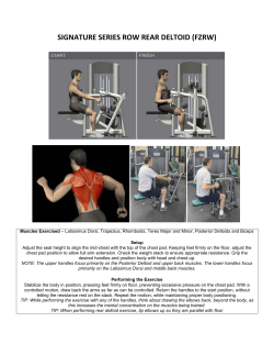 signature series row rear deltoid (fzrw)