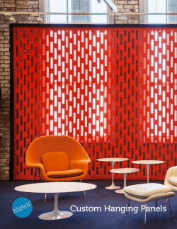 Custom Hanging Panels