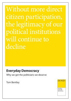 Everyday democracy - Portugal Participa