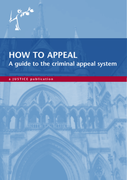 How To appeal