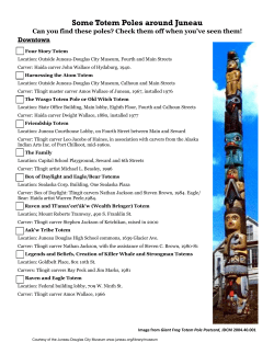 Some Totem Poles around Juneau