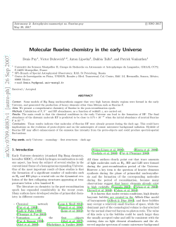 Molecular fluorine chemistry in the early Universe
