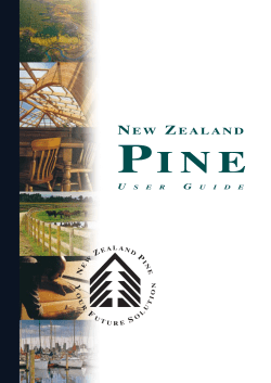 NEW ZEALAND - The Wood Processors and Manufacturers