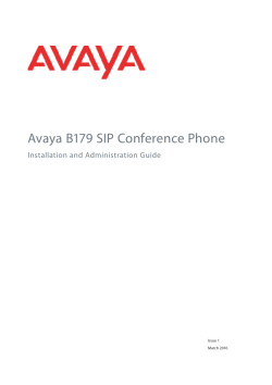 Avaya B179 SIP Conference Phone