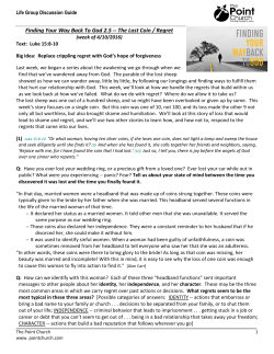 Finding Your Way Back To God 2.5 -