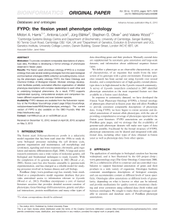 FYPO: the fission yeast phenotype ontology