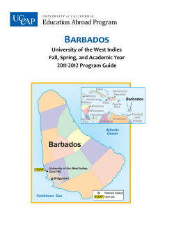 Barbados Barbados - UC Education Abroad Program