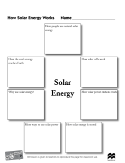 How Solar Energy Works