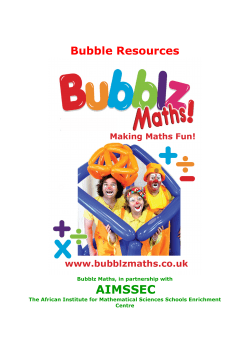 Bubblz Maths Square Bubblz
