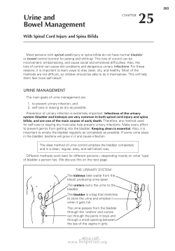 Urine and Bowel Management