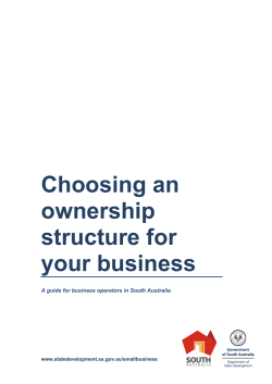 02 How do I choose the appropriate legal structure for my business?