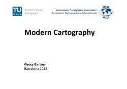 Modern Cartography