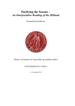 NVMC-Master-Elisabeth-Kristoffersen - DUO