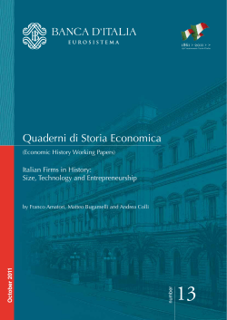 Italian Firms in History