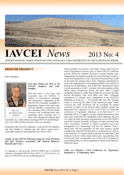 IAVCEI Newsletter 2013